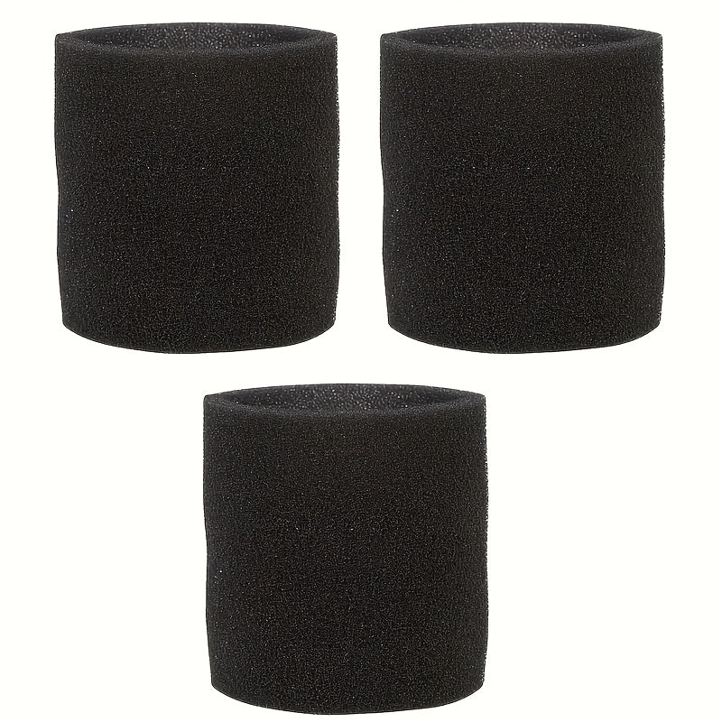 3pcs foam sleeve foam replacement filters suitable vacuum