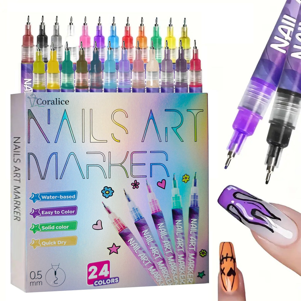 1  color nail art pens nail art pen 3d doodle nail art