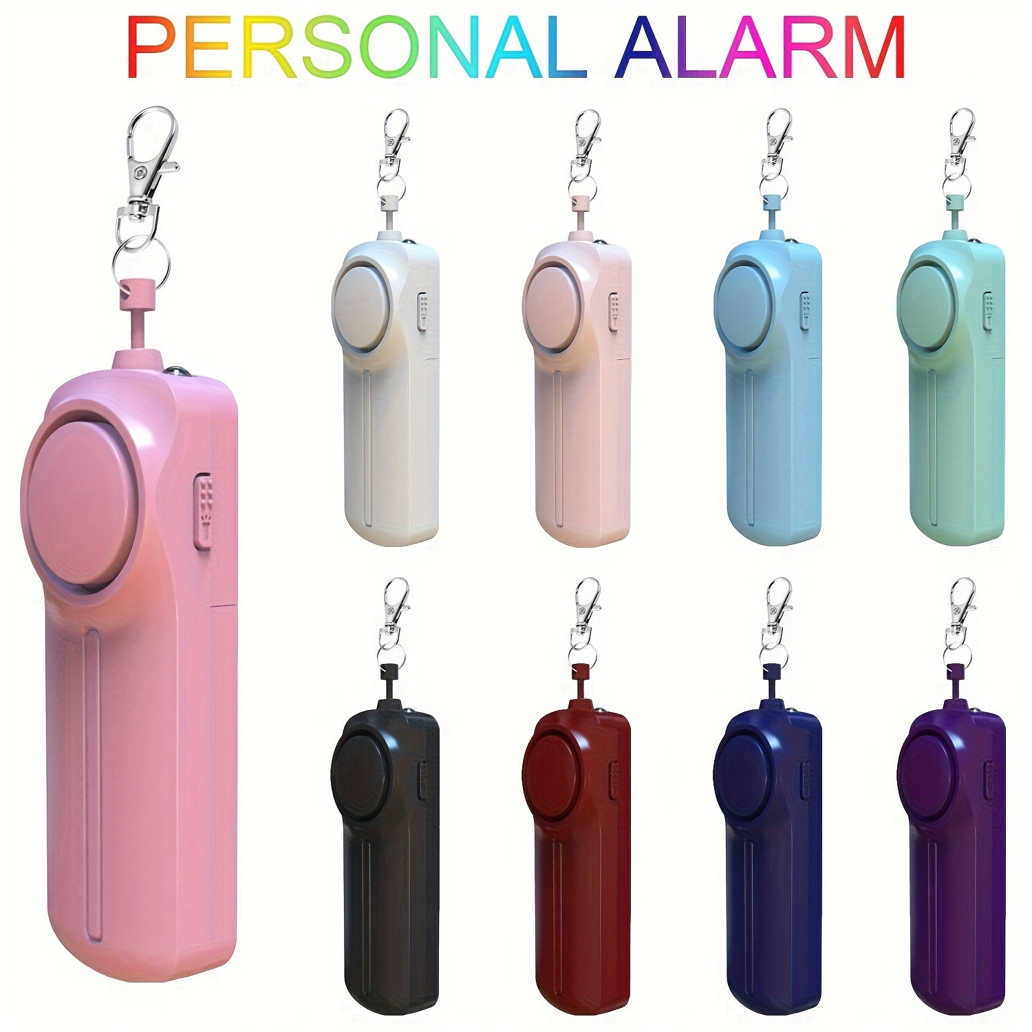 1pc 130db safety sound personal alarm personal safety alarm