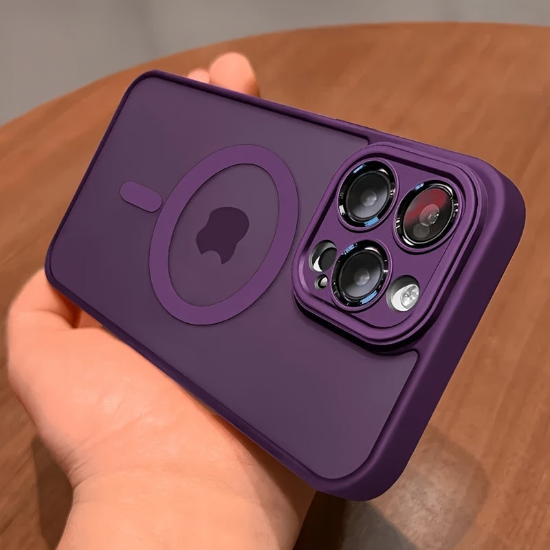 magical luxury matte translucent shockproof case   17