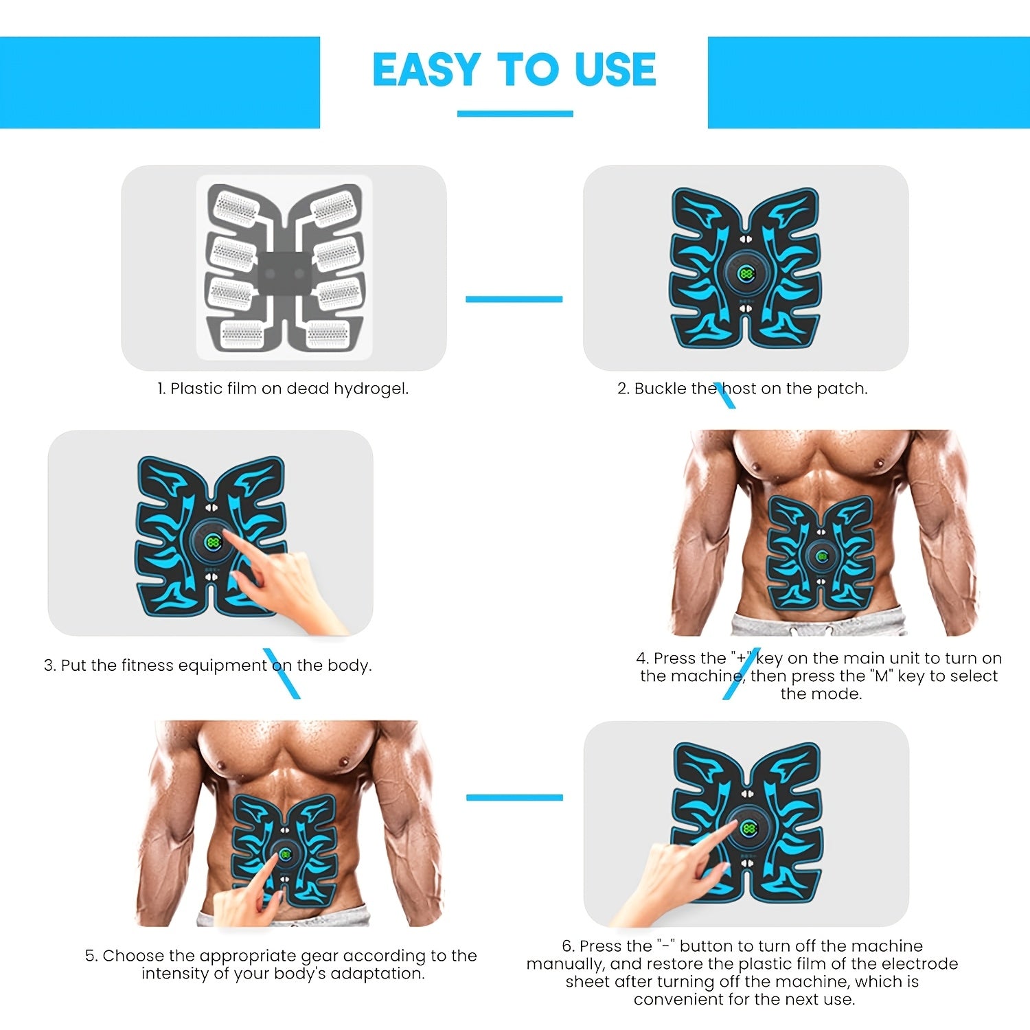 muscle stimulator abdominal muscle trainer ems abdominal