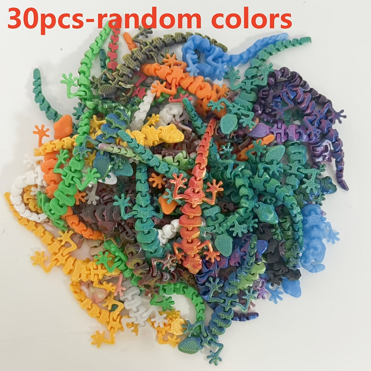60pcs 3d printed random gradient decorative   3d