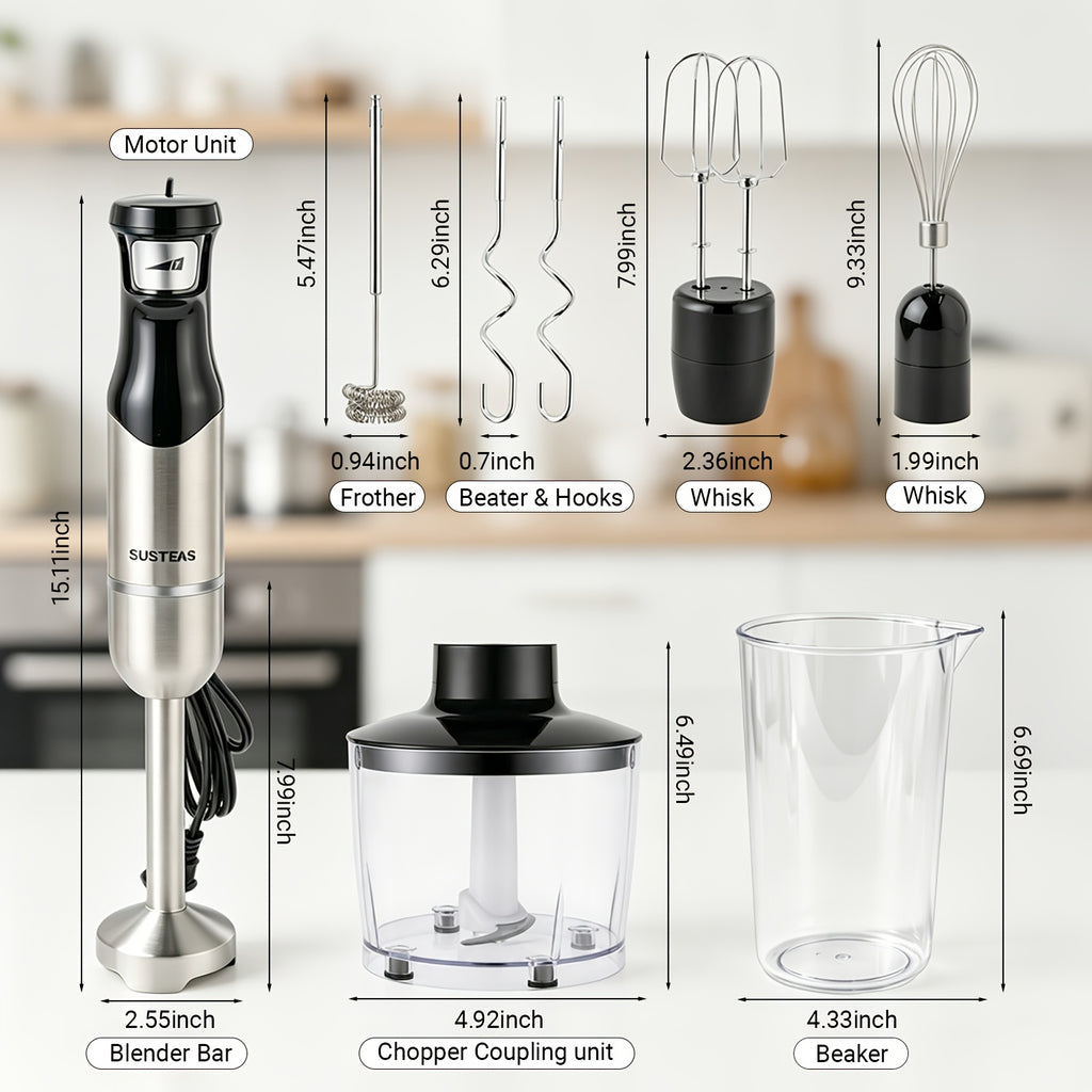 8 in 1 multi function handheld blender in   mixer