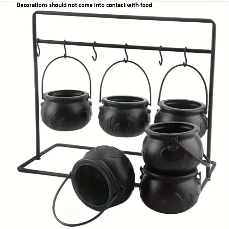 10pcs halloween   fire bowl set decorations not come