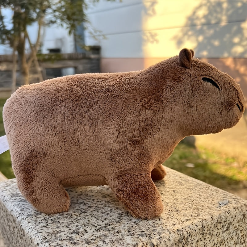 18cm 7 08inch mini cute capybara plush toy kawaii capybara
