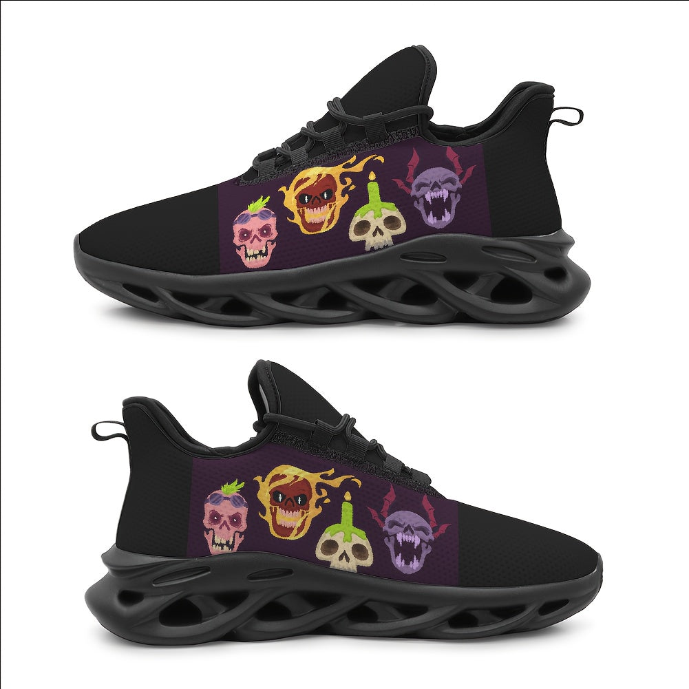 mens plus size custom casual sneakers breathable fabric