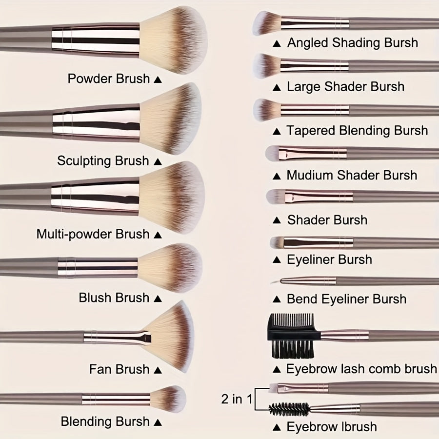 valentines day makeup brush set facial brushes blush brush