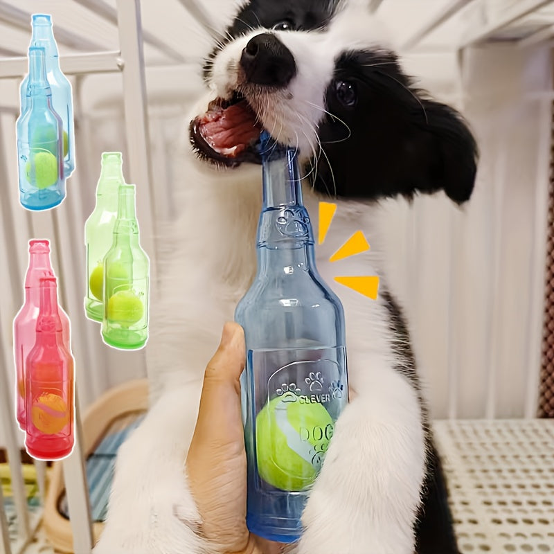 1pc random color durable dog chew toy thermoplastic squeak