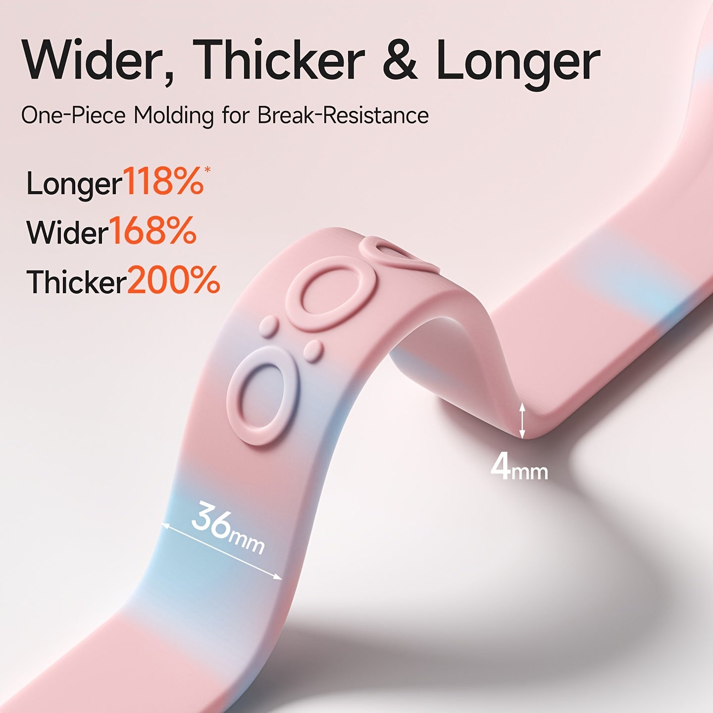 high   single loop pilates   band skin