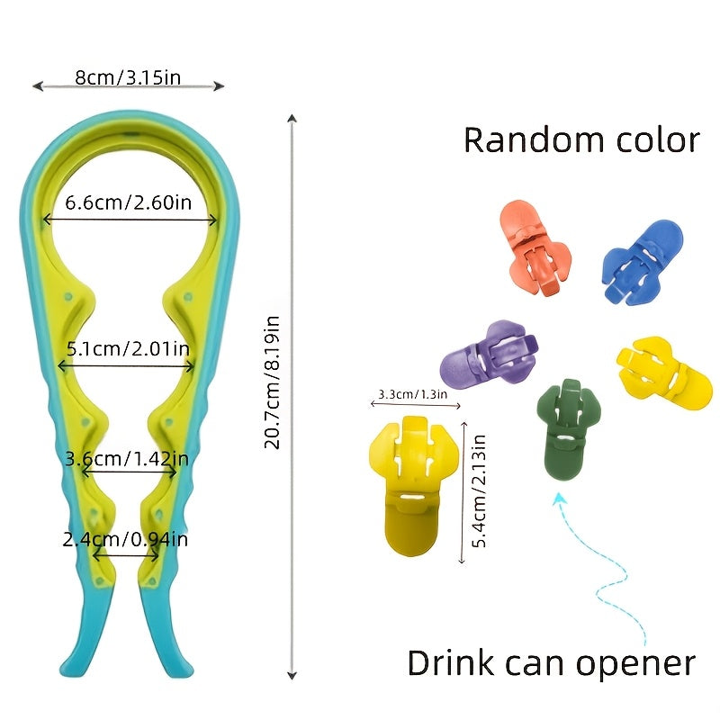 3pcs set 1 random   in 1 bottle opener 2 random color