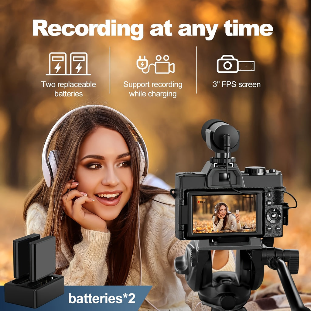 digital cameras photography 4k 48mp   vlogging