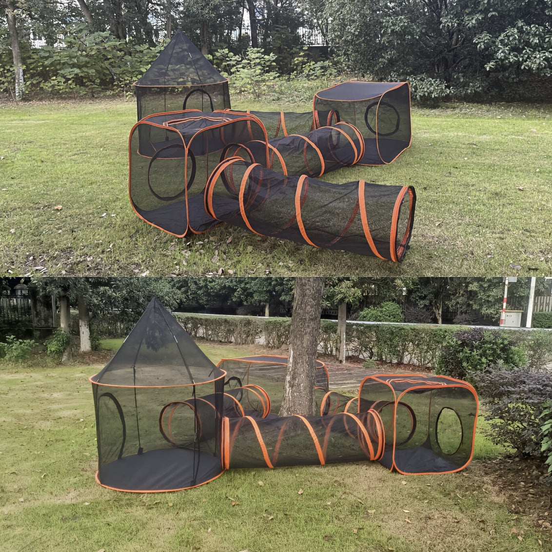 outdoor 6 in 1 pet enclosures large playpen portable