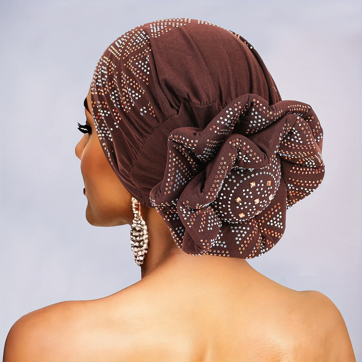 womens handmade embellished breathable headband hat