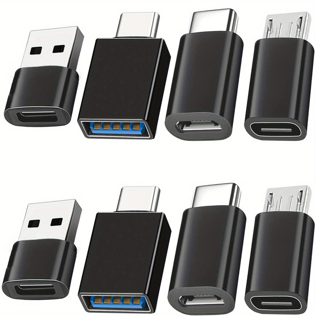 4pcs usb usb c adapters usb c female usb micro usb usb c