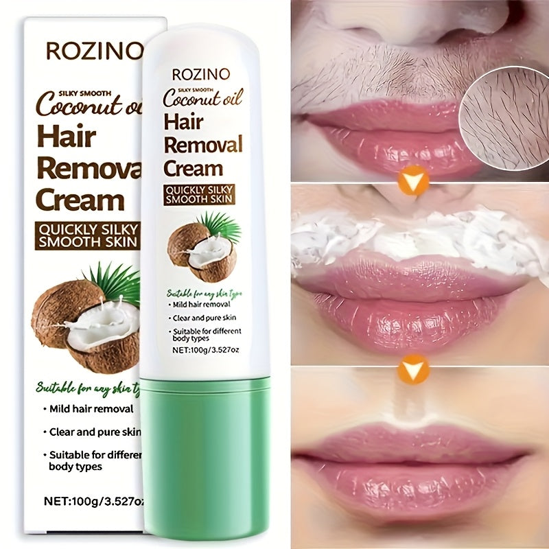 use 3 month effectiveness 100g coconut hair removal cream