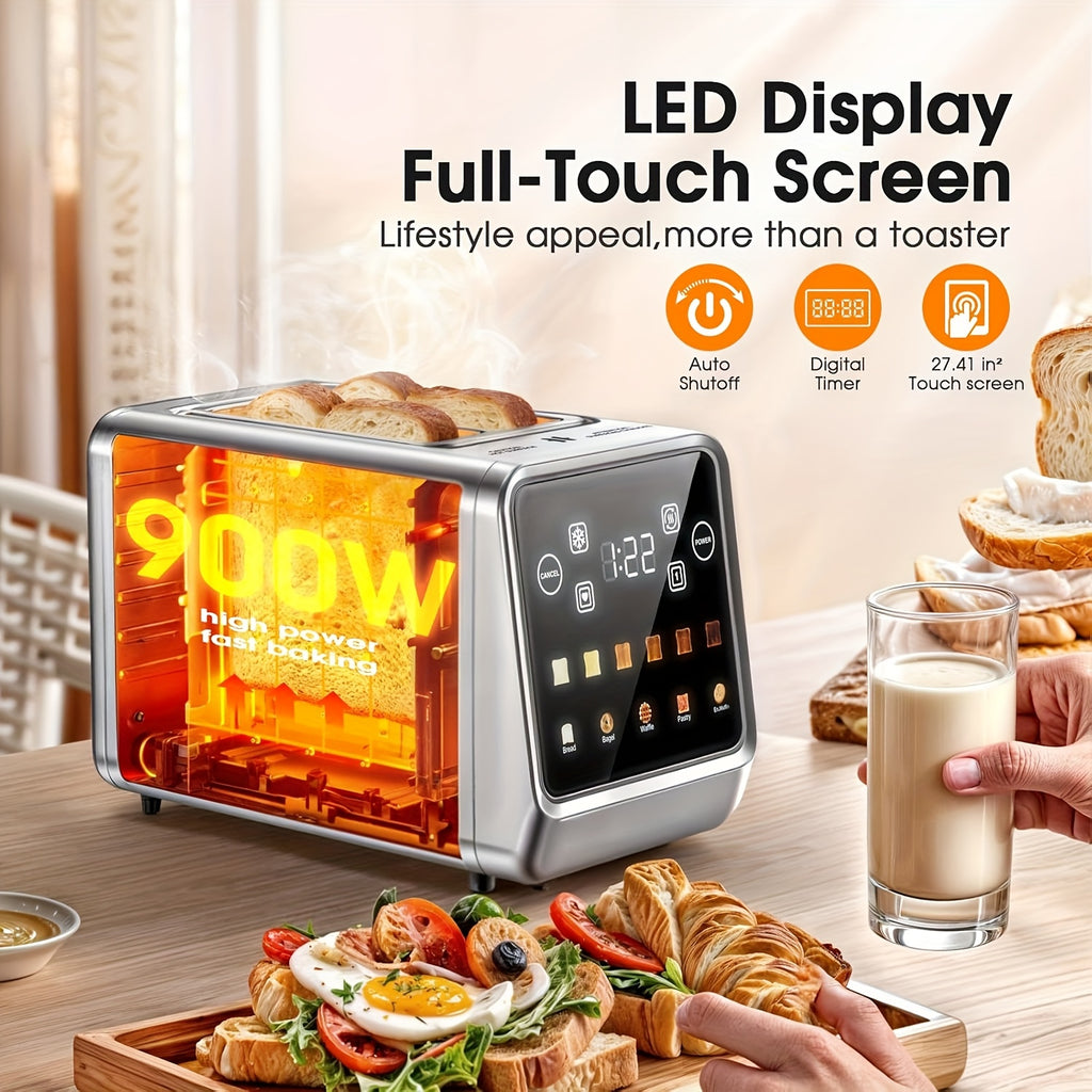 toaster 2   stainless steel