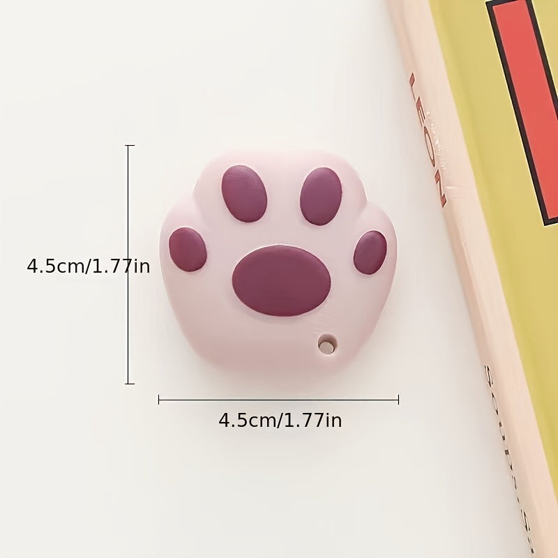 3 5pcs avocado green portable cutting tool cute cat paw