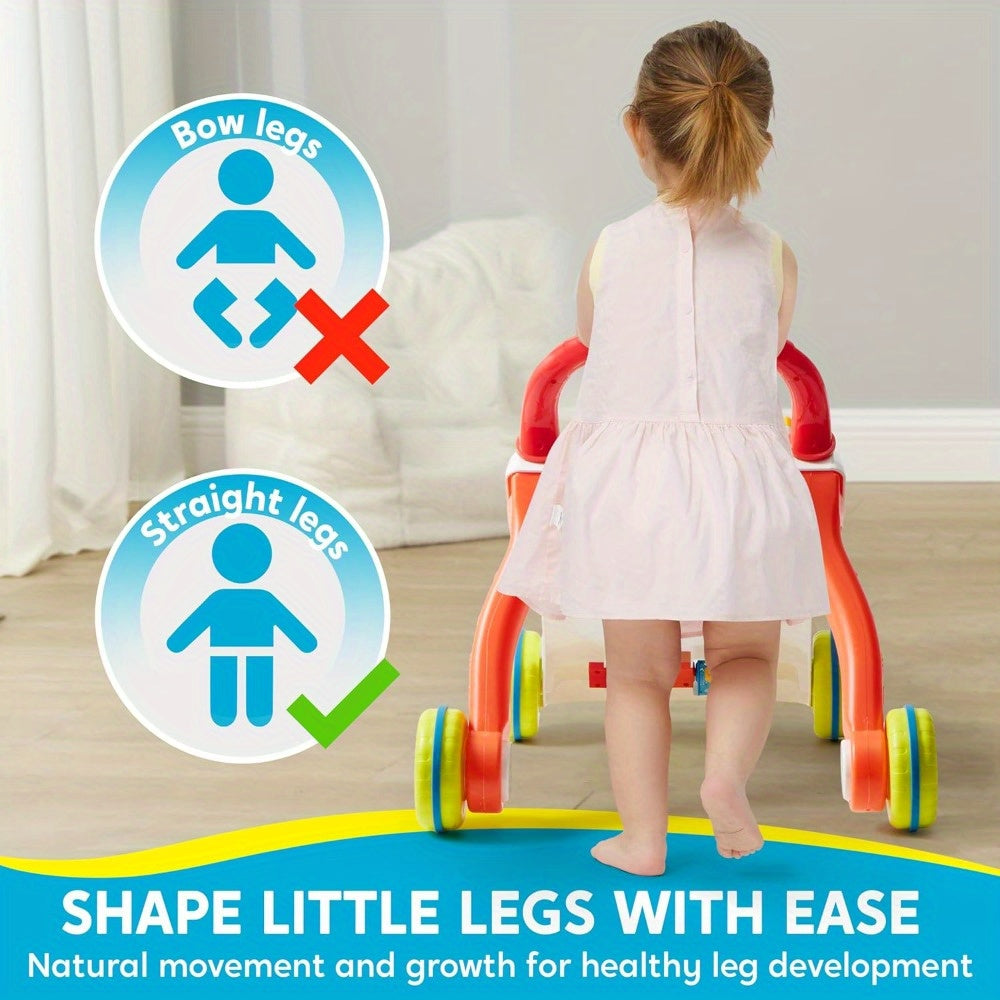 baby learning walker 2in 1 sit stand learning toys
