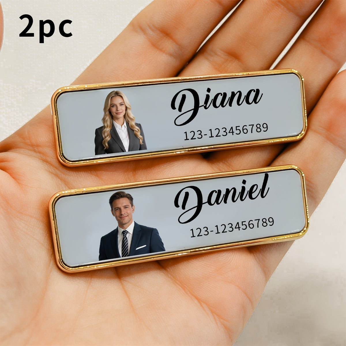 image customization personalized custom name tags badge