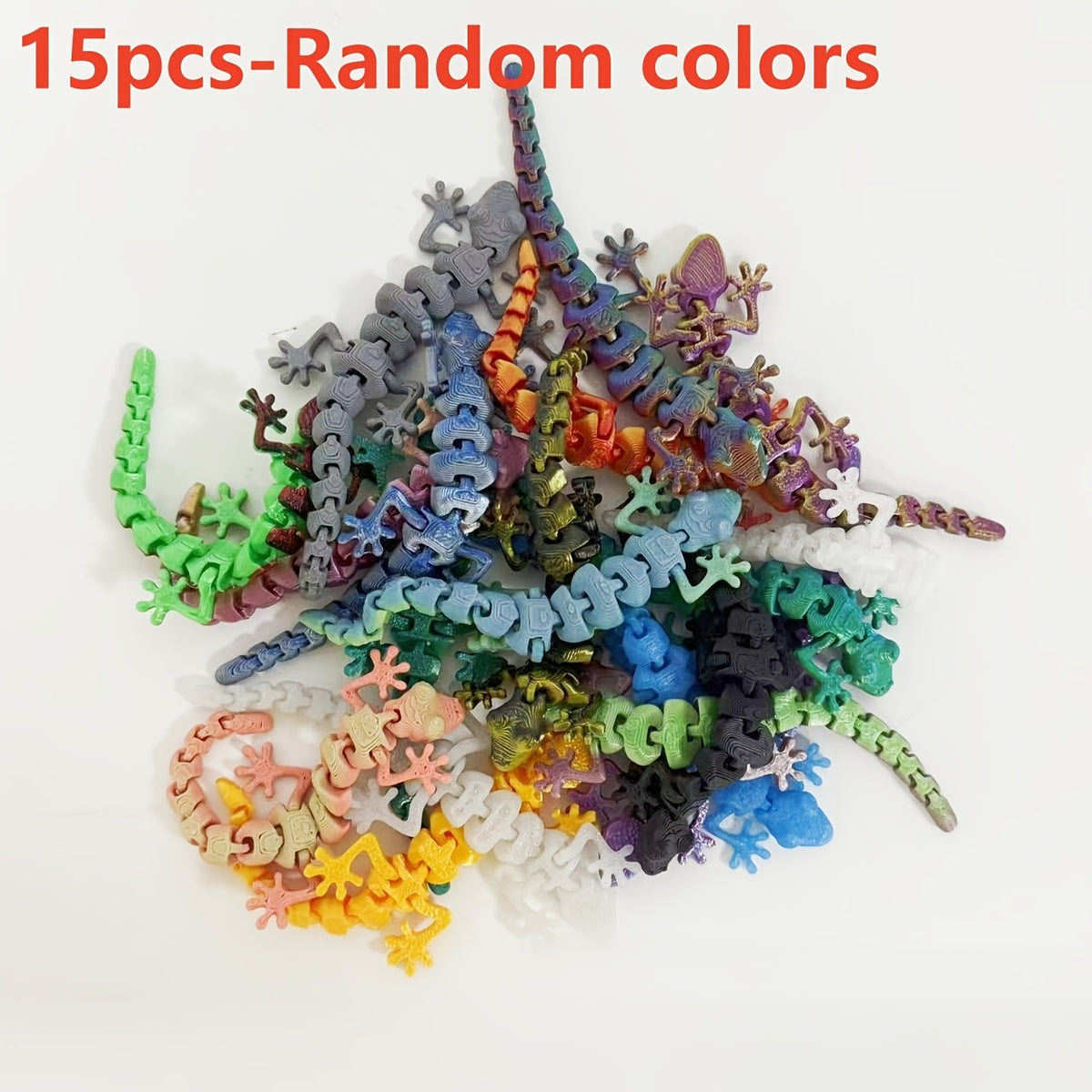 60pcs 3d printed random gradient decorative   3d