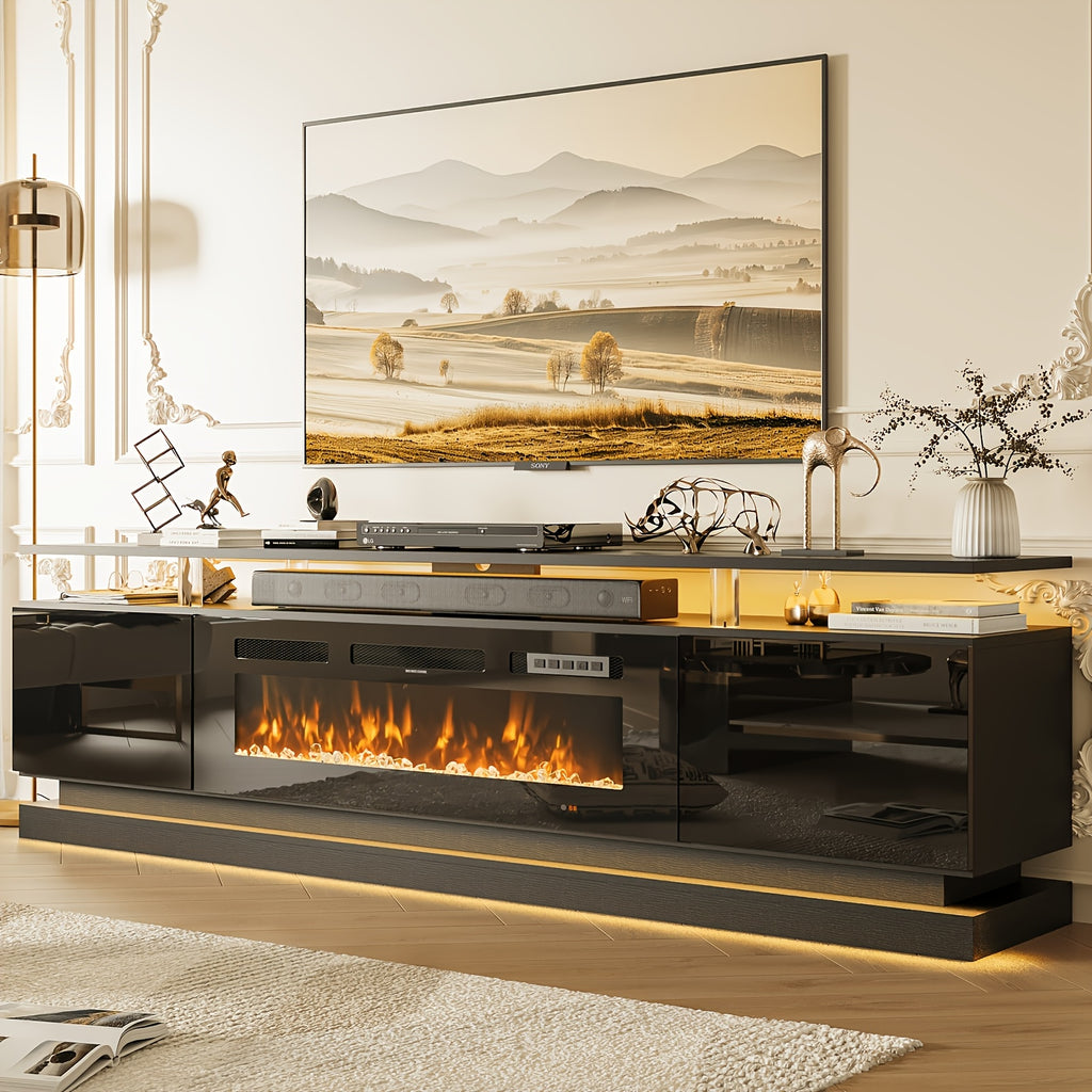 fireplace tv stand 36 inch fireplace 70 80 modern
