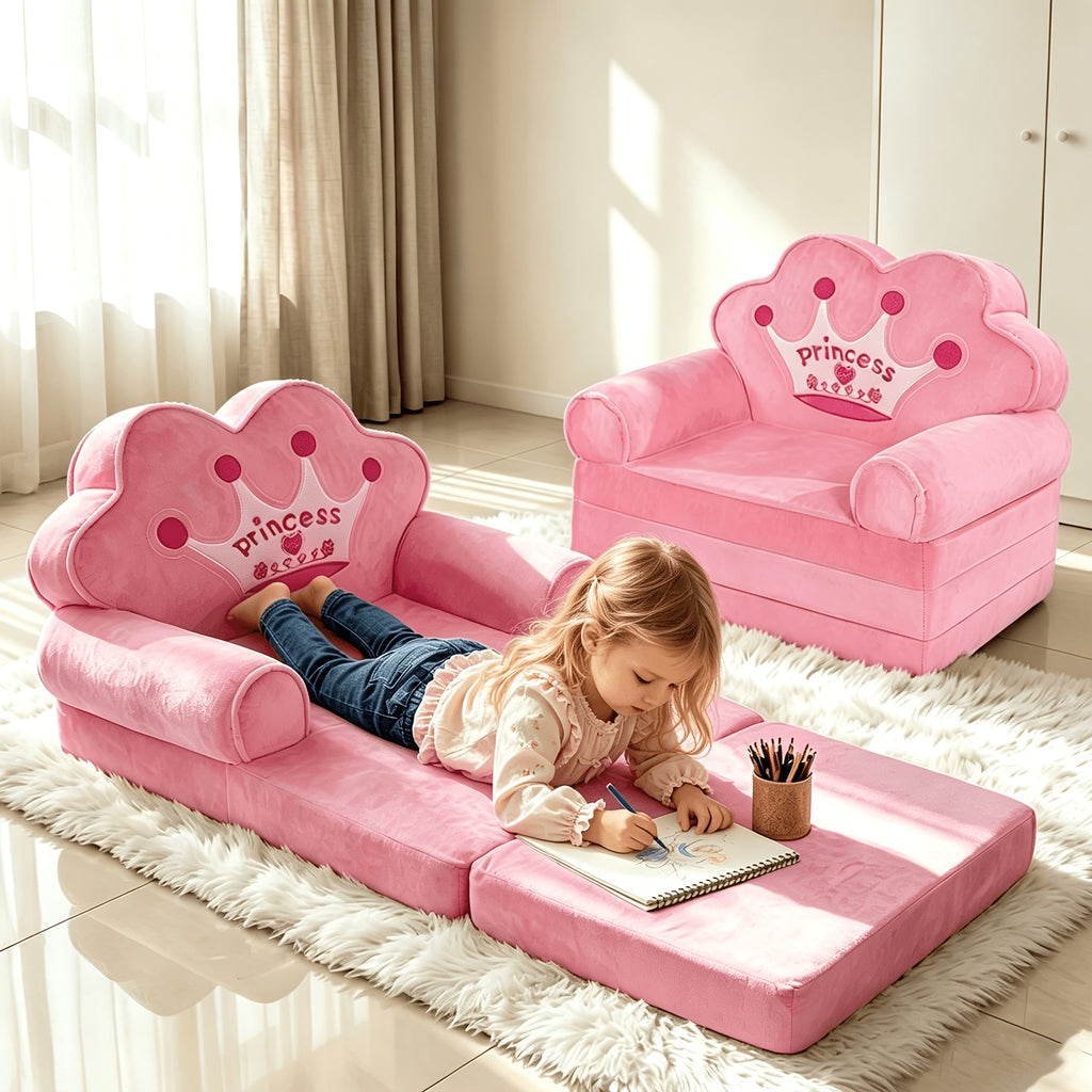 kids sofa   2 in 1 flip couch