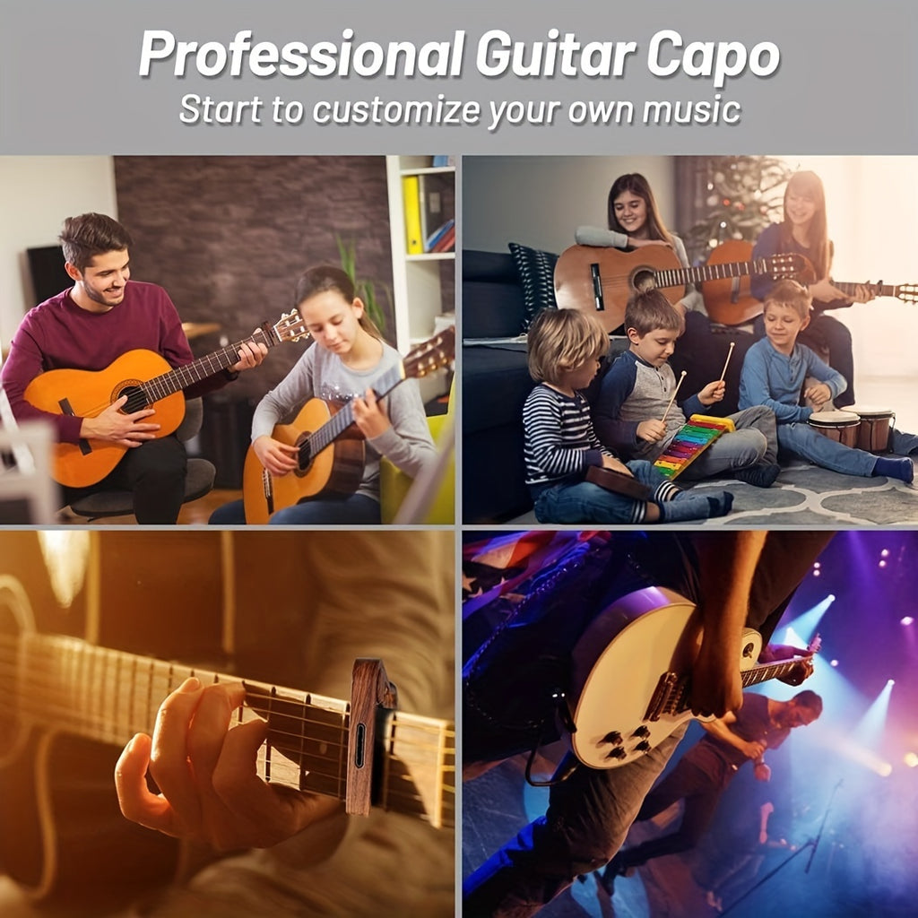 guitar capo pick holder perfect acoustic electric