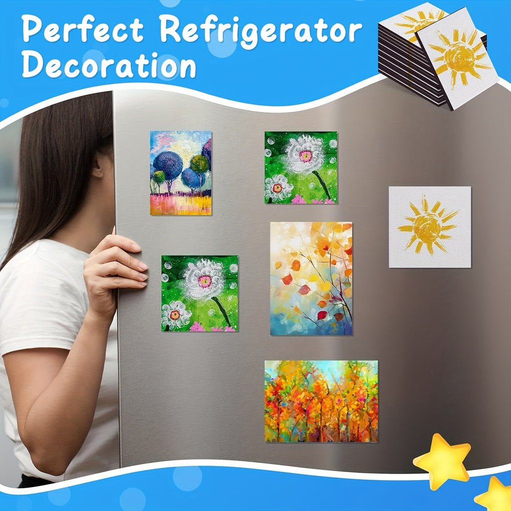 60pcs mini   panel boards magnetic painting