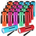 20pcs mini flashlights bulk bright aluminum handheld flash