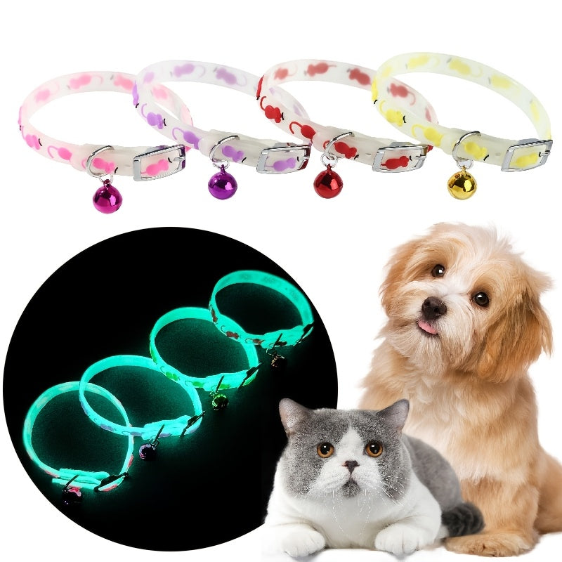 3pcs random colors   in dark collars cute
