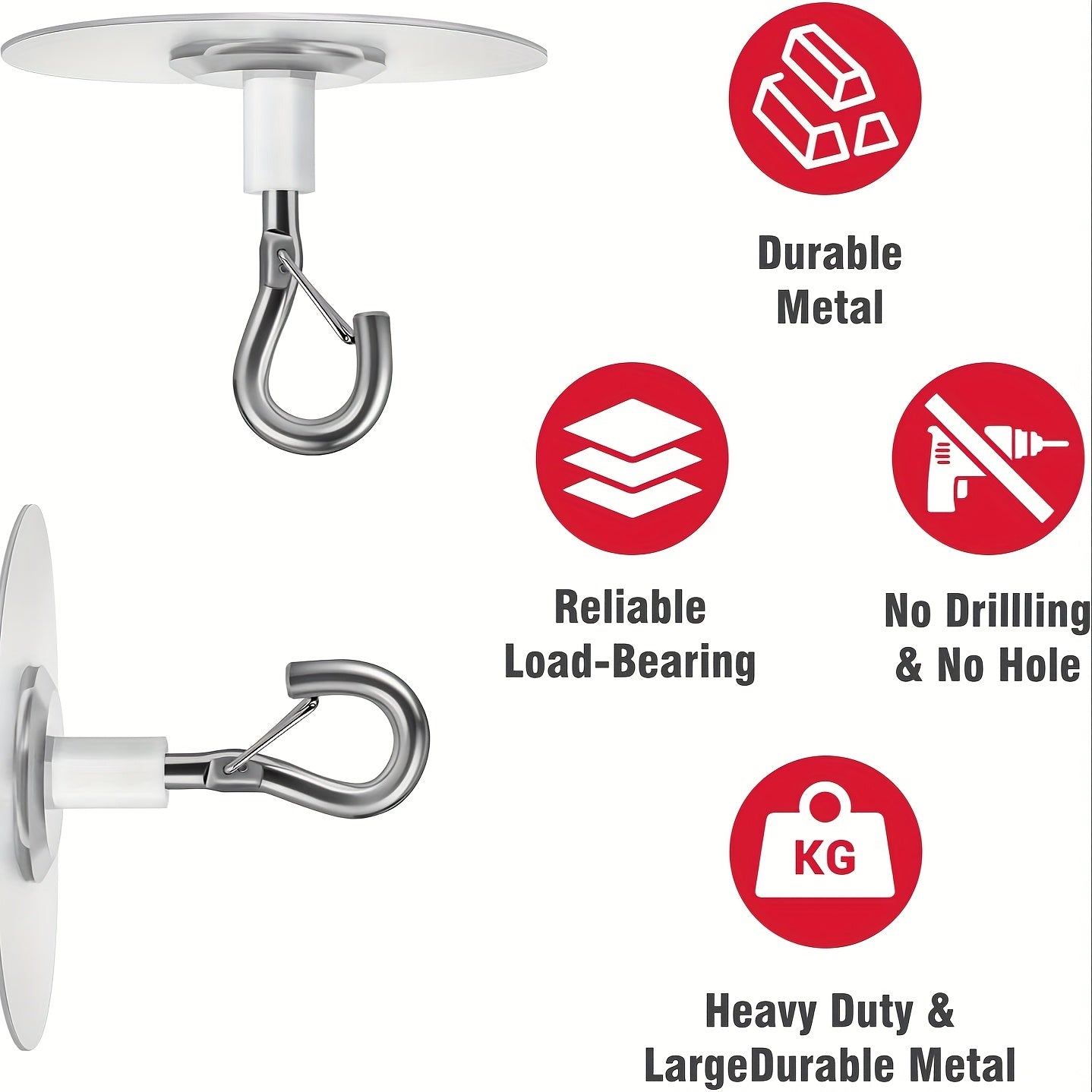 non   bonded ceiling hooks hanging lamp plants used