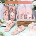 24 pairs bulk wedding flip flops women bulk slippers sandals