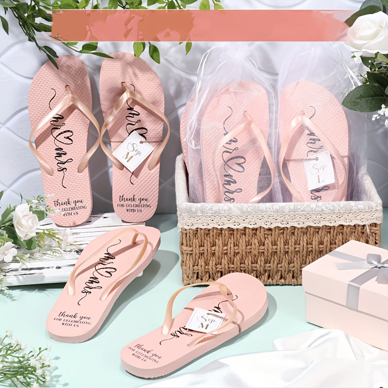 24 pairs bulk wedding flip flops women bulk slippers sandals