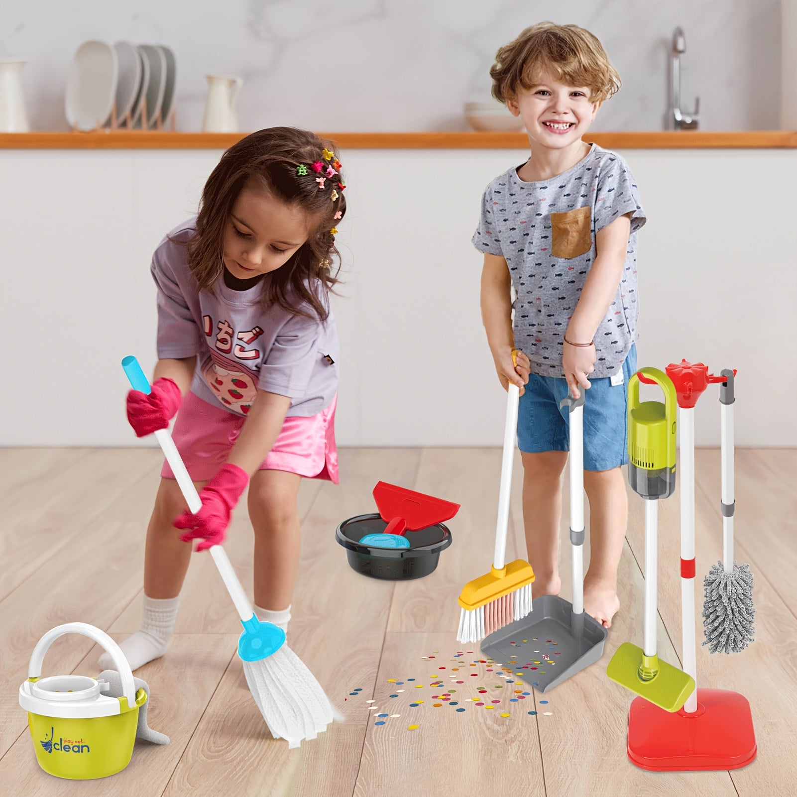 cleaning set kids cleaning toy set pretend play home