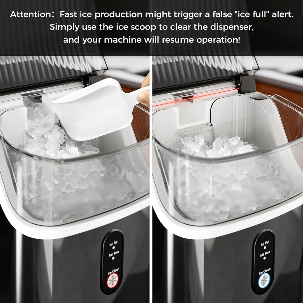 ice makers countertop 35lbs day pebble ice maker