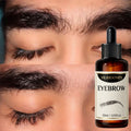 castor oil eyelash serum natural thickening curling formula