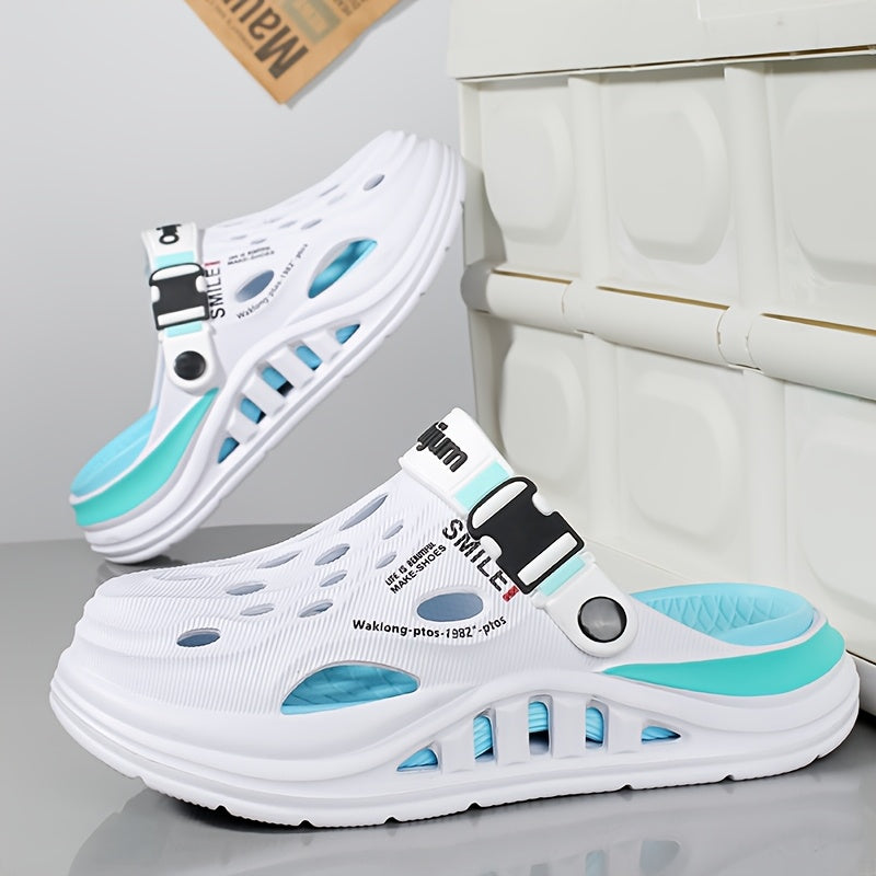 womens wide toe clogs summer slip shoes thick platform