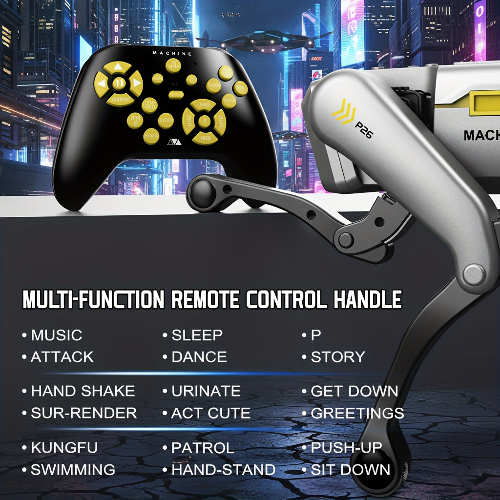 flash intelligent robot dog 2 4ghz remote