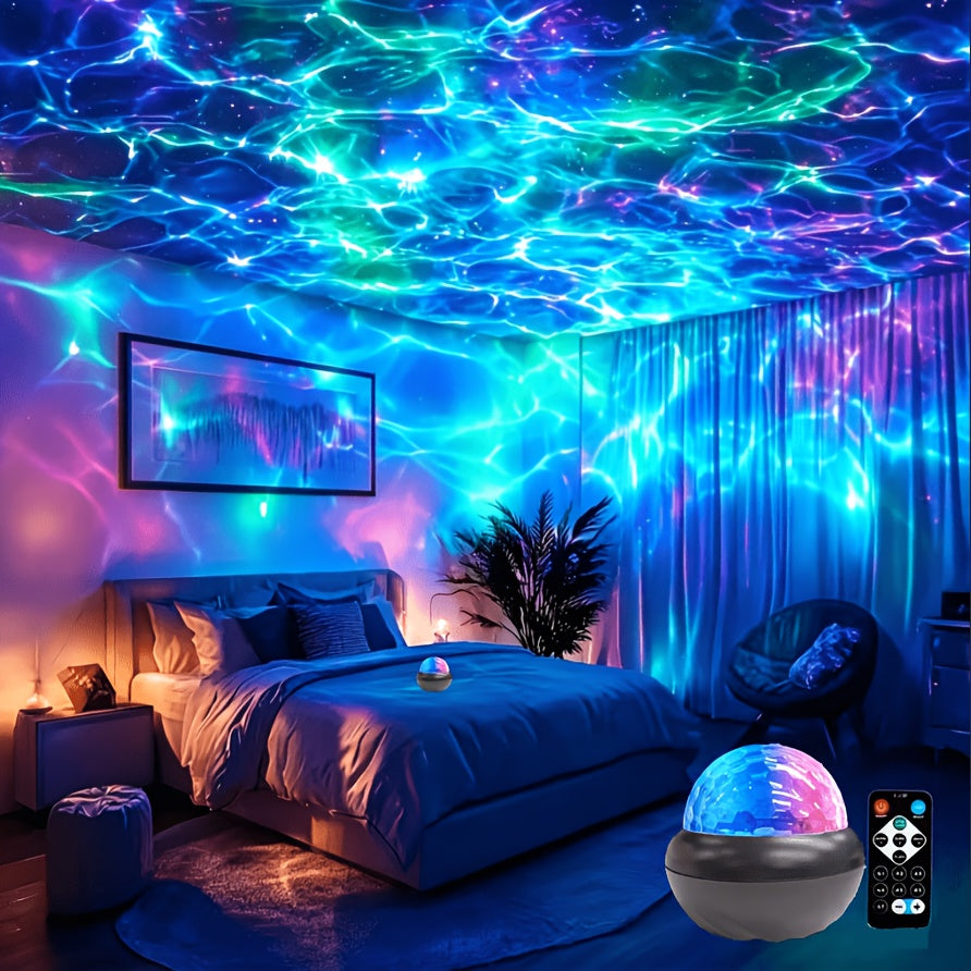 new rgb water ripple projection   lighting effects