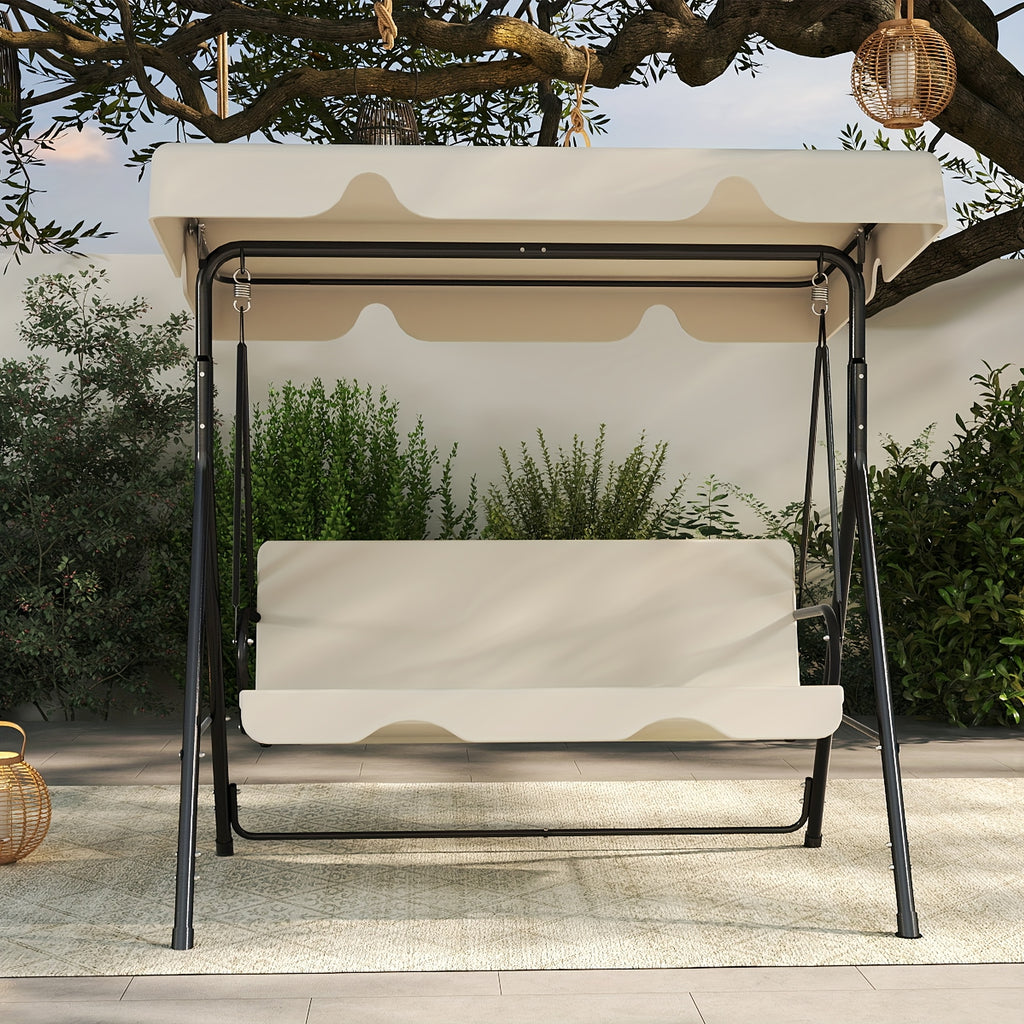 patio swing glider canopy heavy duty stand