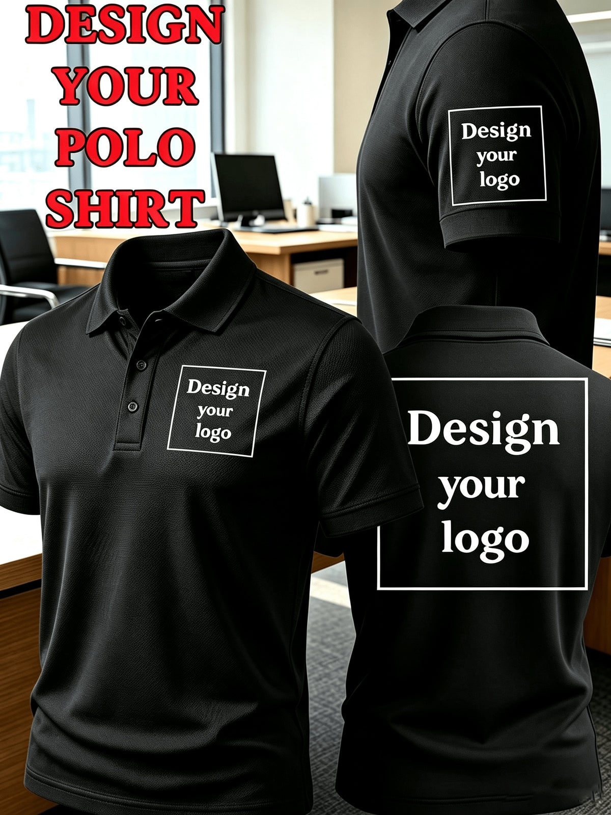 customizable mens   shirt customizable front chest left