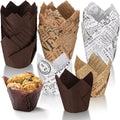 150pcs tulip cupcake liners baking tulip muffin liners paper