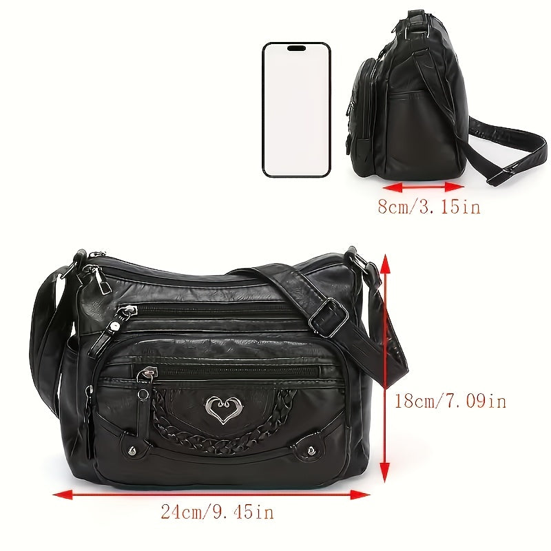 multi compartment tote bag soft texture stylish