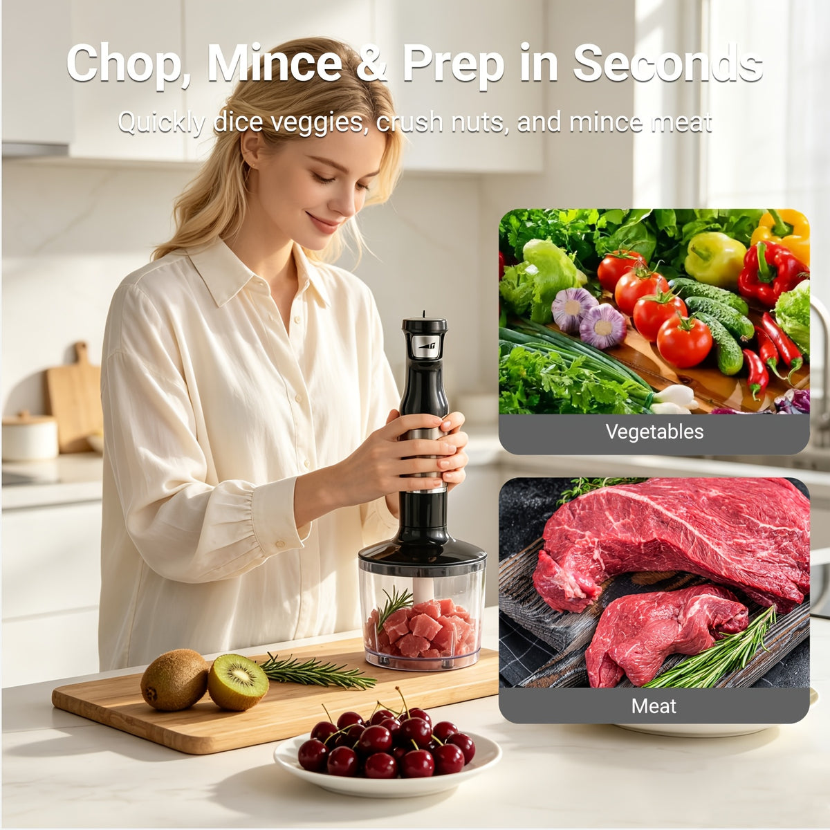 8 in 1 multi function handheld blender in   mixer