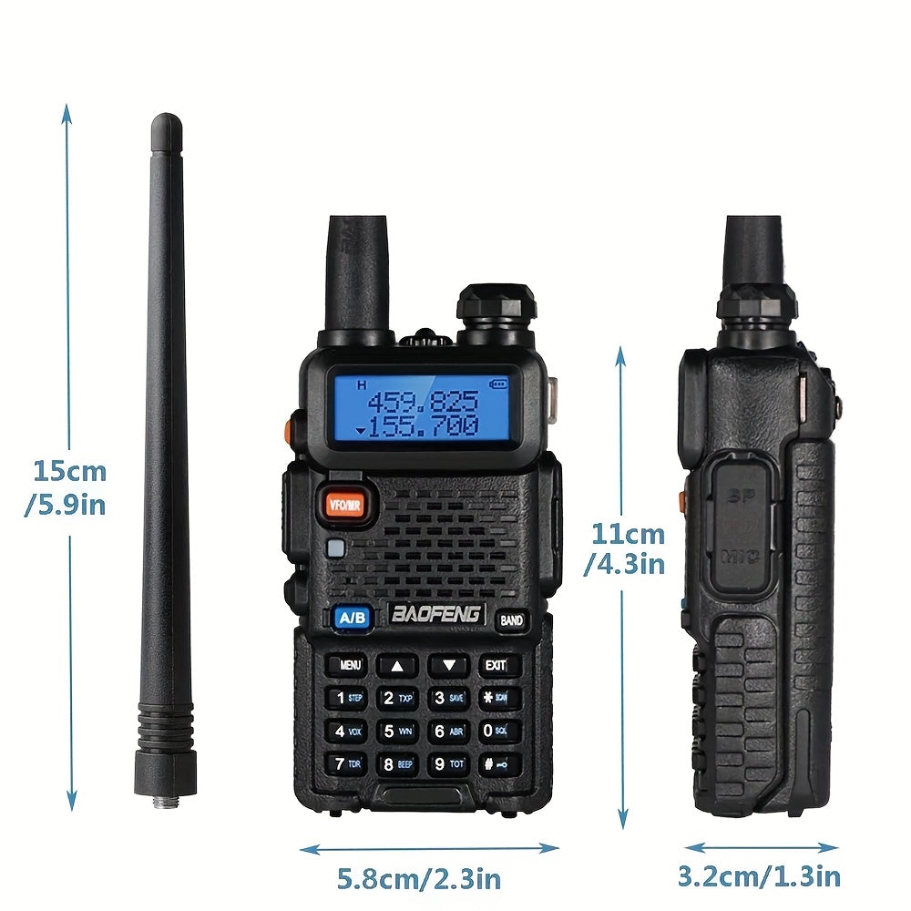 set 2   5w high power dual band two way wireless