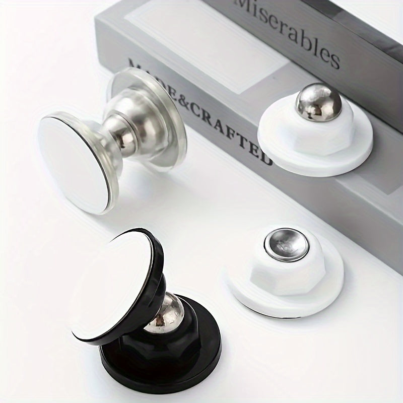 2  magnetic door stoppers sturdy durable easy