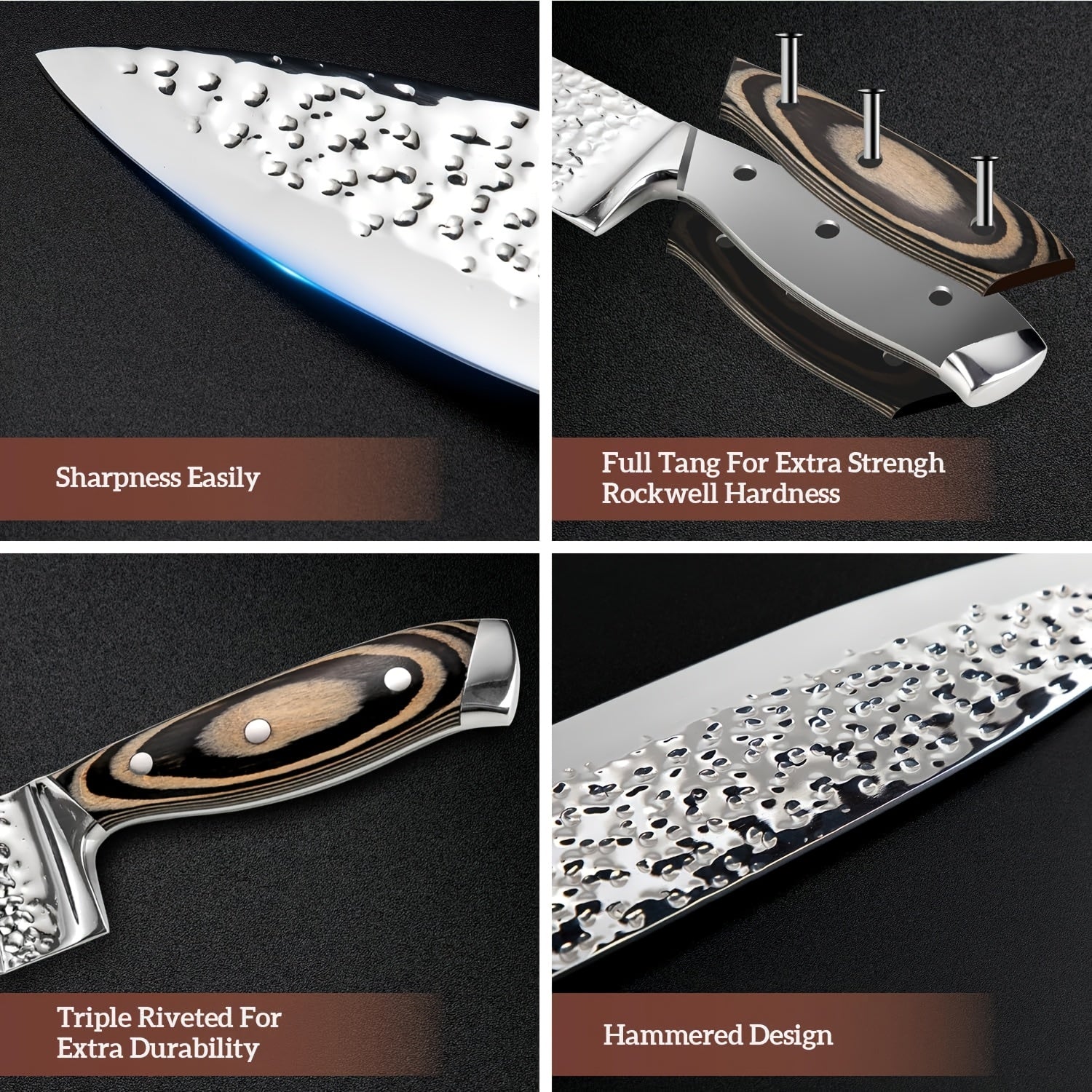 high carbon stainless steel kitchen knife set high carbon