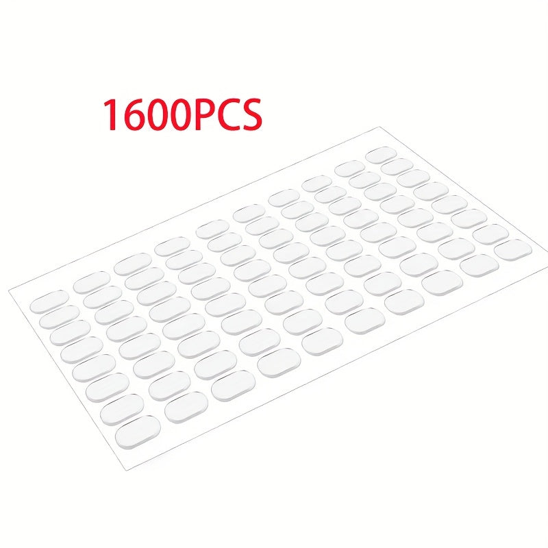 transparent double sided   dots removable sticky
