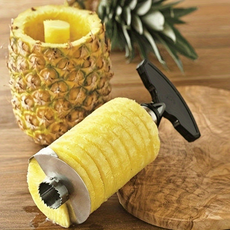 stainless steel fruit cutter adjustable blade ergonomic