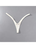 4pcs womens deep v   breathable one string   low